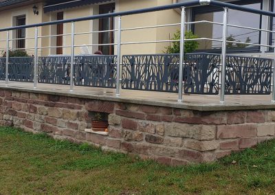 balustrade aluminium à Nancy